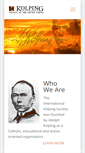 Mobile Screenshot of kolping.org