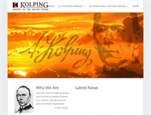 Tablet Screenshot of kolping.org