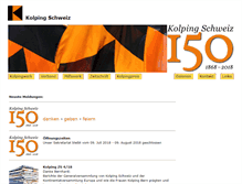 Tablet Screenshot of kolping.ch